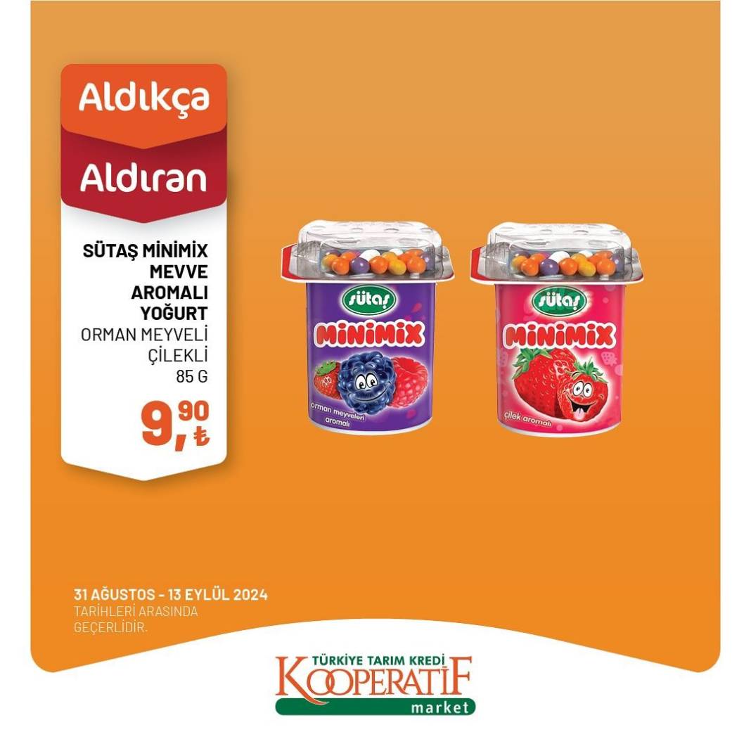 13 Eylül'e Kadar Geçerli! Tarım Kredi İndirimli Ürünleri Açıkladı: 6'lı Paket Süt 40 TL! 4