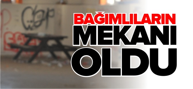 ESKİ YÜKSEKOKUL BİNASI MADDE BAĞIMLILARININ MEKANI OLDU