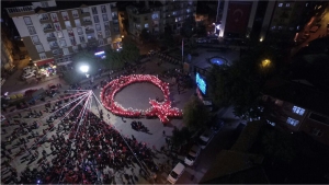 29 EKİM’İN EN GÜZEL GÖRÜNTÜSÜ OLDU