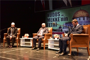 BİLECİK ''KUDÜS VE MEKKE'NİN FETHİ'' PROGRAMINDA BİR ARAYA GELDİ