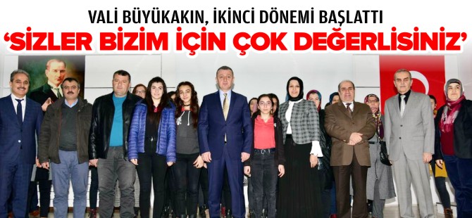 'SİZLER BİZİM İÇİN ÇOK DEĞERLİSİNİZ'