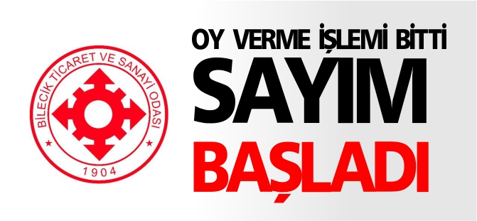 OY VERME İŞLEMİ BİTTİ SAYIM BAŞLADI