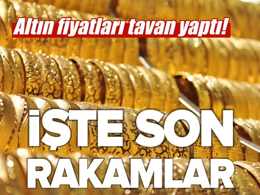 ALTIN FİYATLARINDA YÜKSELİŞ DEVAM EDİYOR