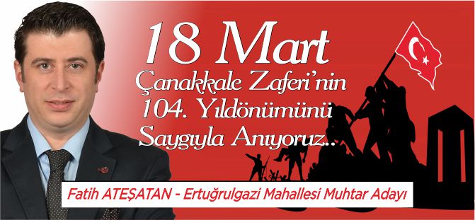 FATİH ATEŞATAN - 18 MART REKLAM