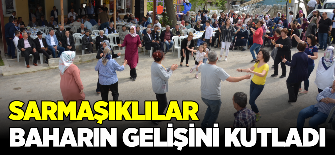 SARMAŞIKLILAR BAHARIN GELİŞİNİ KUTLADI