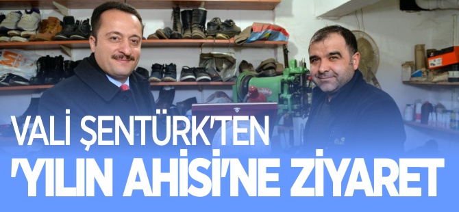 VALİ ŞENTÜRK'TEN YILIN AHİSİNE ZİYARET