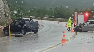 GÜLÜMBE RAMPALARINDA ZİNCİRLEME KAZA