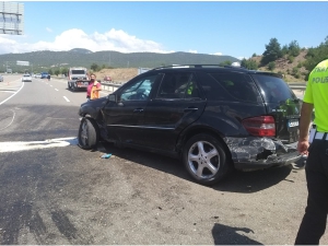 Osmaneli'de trafik kazası 4 yaralı