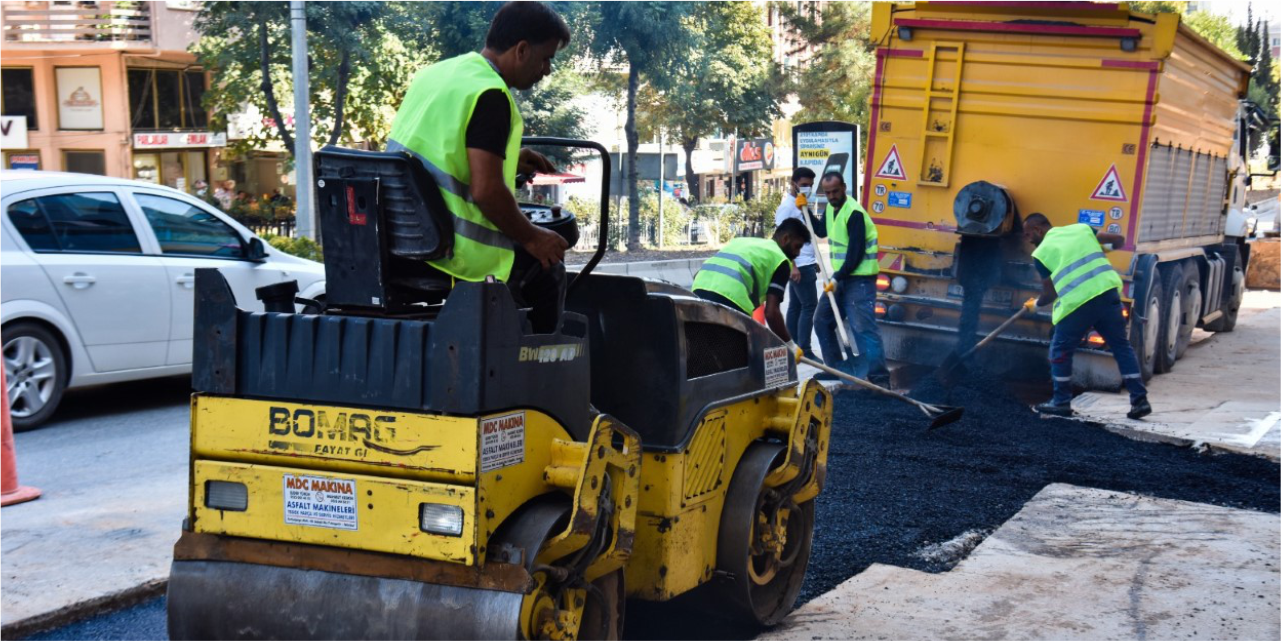 Asfaltlama çalışmaları başladı