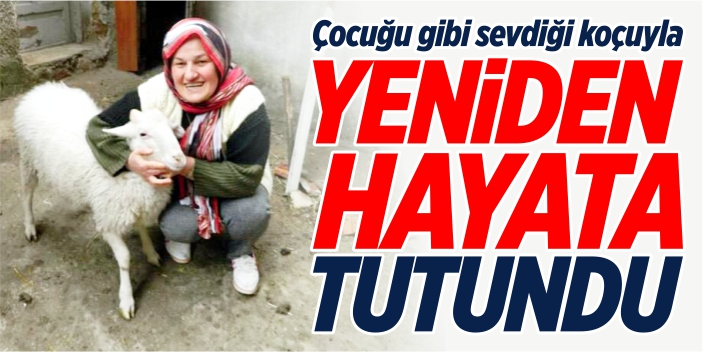 Çocuğu gibi sevdiği koçuyla yeniden hayata tutundu!