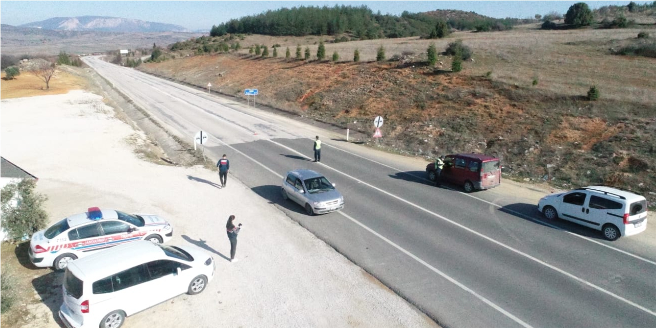 Drone ile trafik denetimi