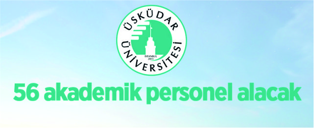 Üsküdar Üniversitesi personel alacak