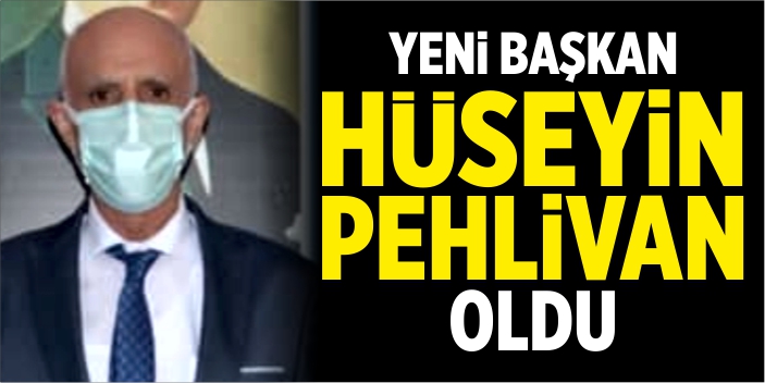 Yeni başkan Yusuf Pehlivan oldu