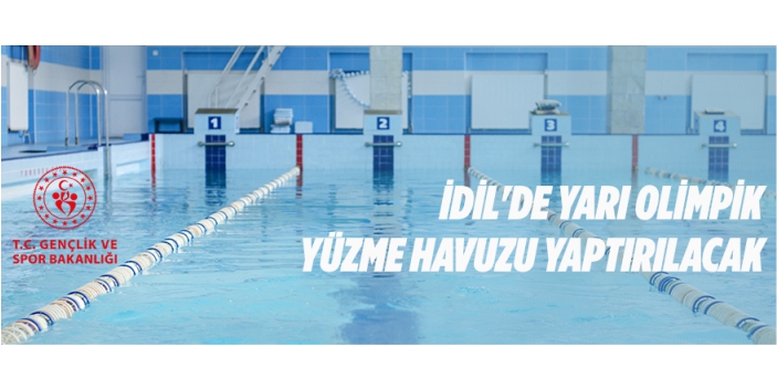 Yarı olimpik yüzme havuzu yaptırılacak