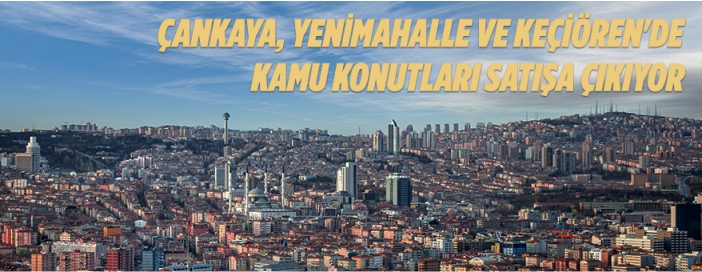 Ankara'da kamu konutu satışı