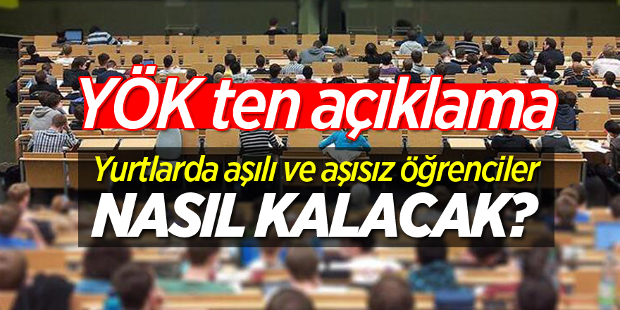 YÖK ten açıklama