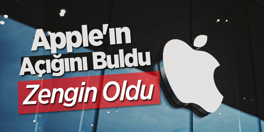 Apple'ın açığını buldu zengin oldu