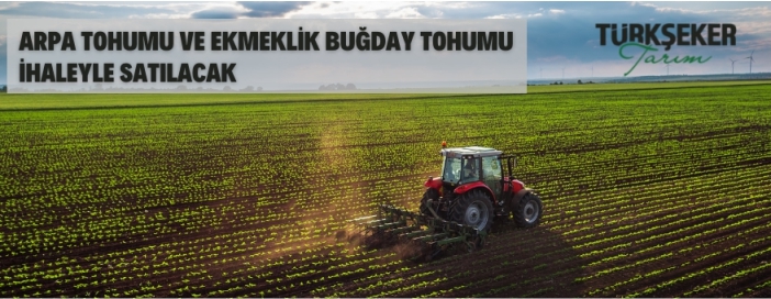 Arpa ve buğday tohumu alınacak