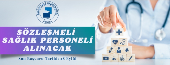 Pamukkale Üniversitesi Sözleşmeli Personel alacak