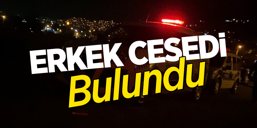 Erkek cesedi bulundu