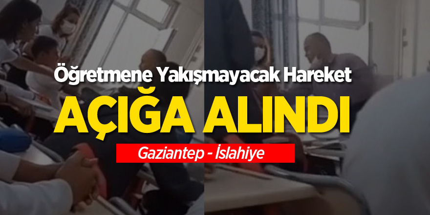 Öğretmene Yakışmayacak Hareket