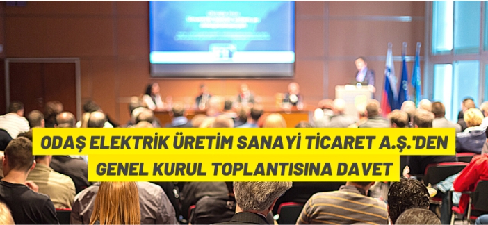 ODAŞ genel kurulu toplanıyor