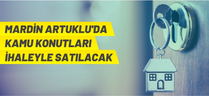 Kamu konutları satılacak