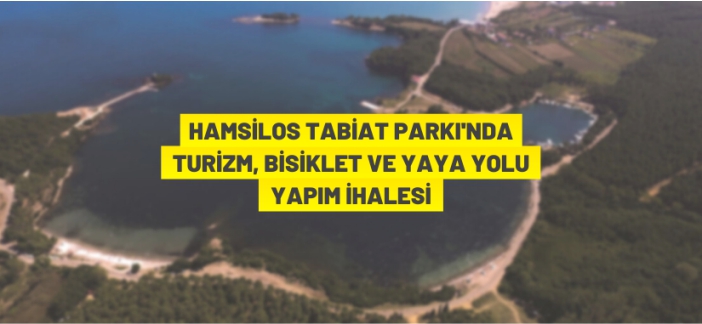 Tabiat Parkı'na bisiklet ve yaya yolu yapılacak