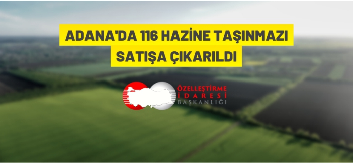 116 taşınmaz satılacak