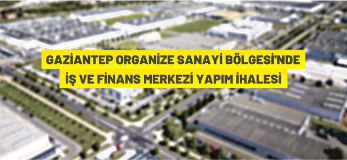 İş ve finans merkezi yapılacak