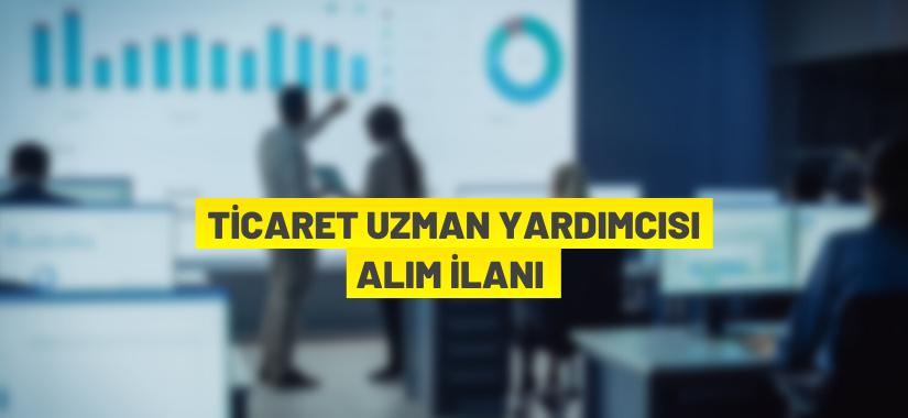 Ticaret Uzman Yardımcısı Alınacak