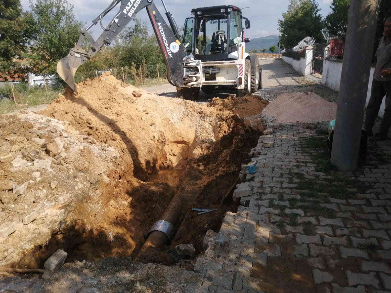 Su patlağına anında müdahale ettiler