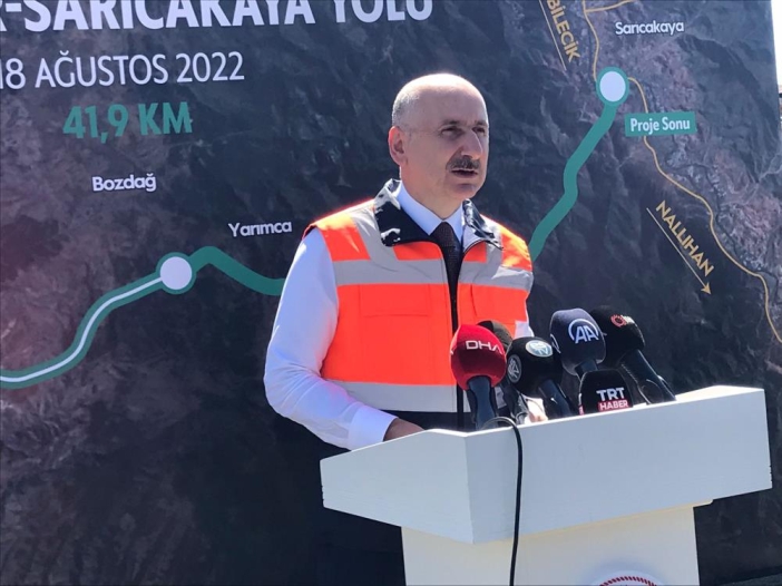 Sarıcakaya yol projesi 2023'te tamamlanacak