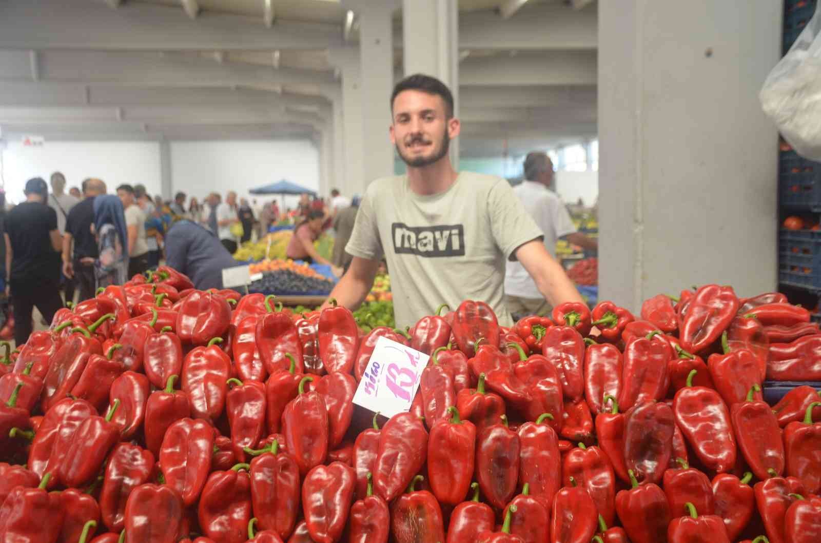 Salçalık domates ve biber sezonu başladı