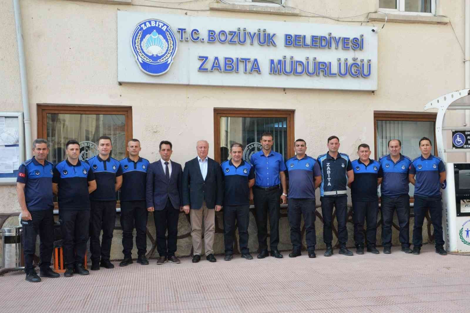 Başkan yardımcılarından Zabıta Teşkilatı’na ziyaret