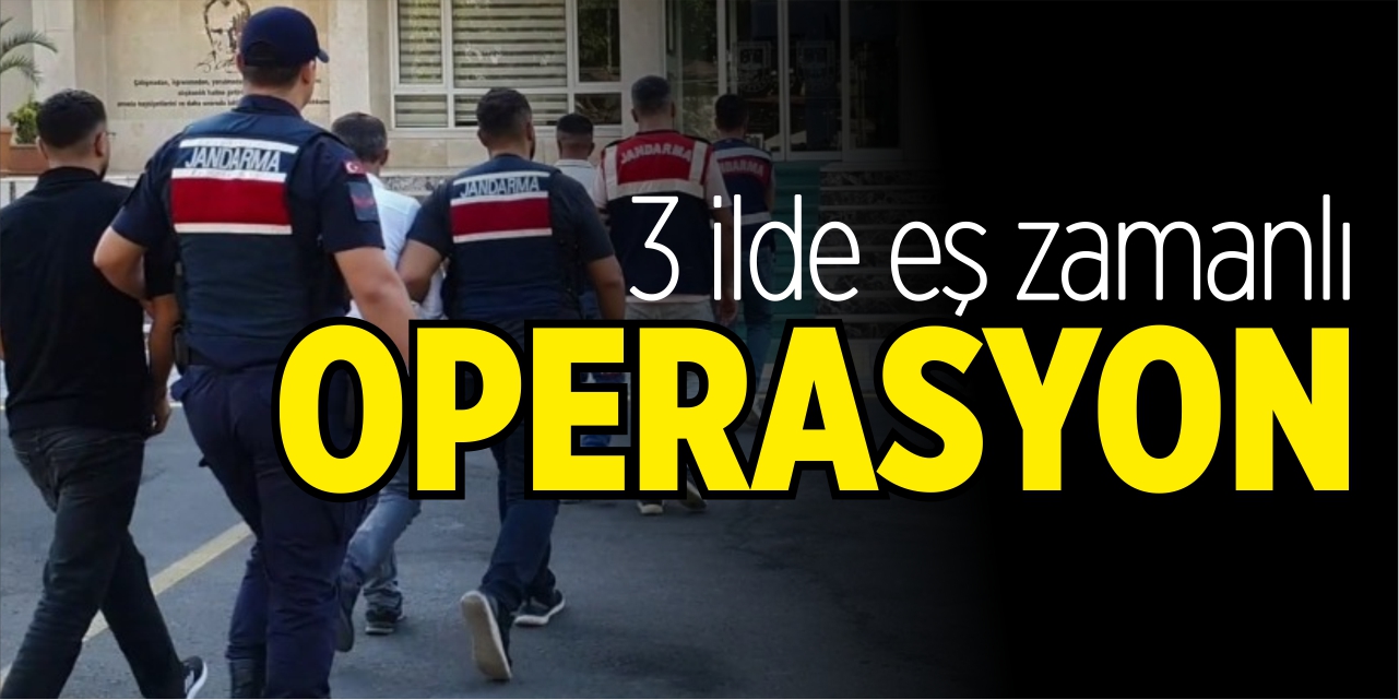 3 ilde eş zamanlı operasyon