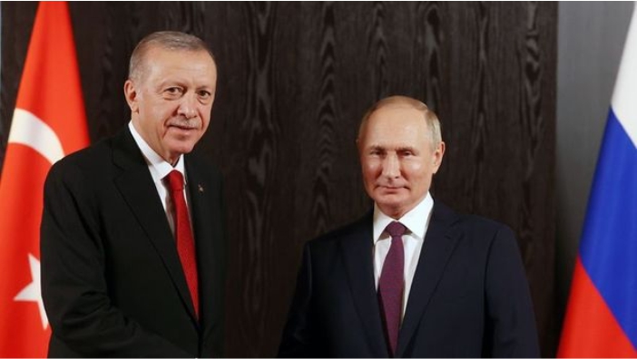 Cumhurbaşkanı Erdoğan Putin ile bir araya geldi