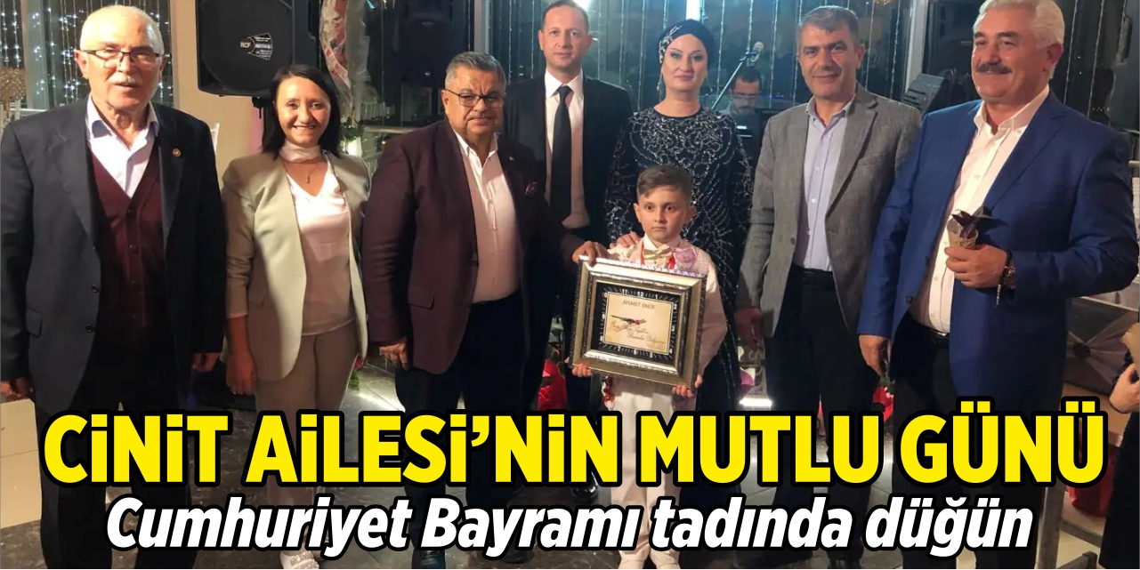 Cumhuriyet Bayramı tadında düğün