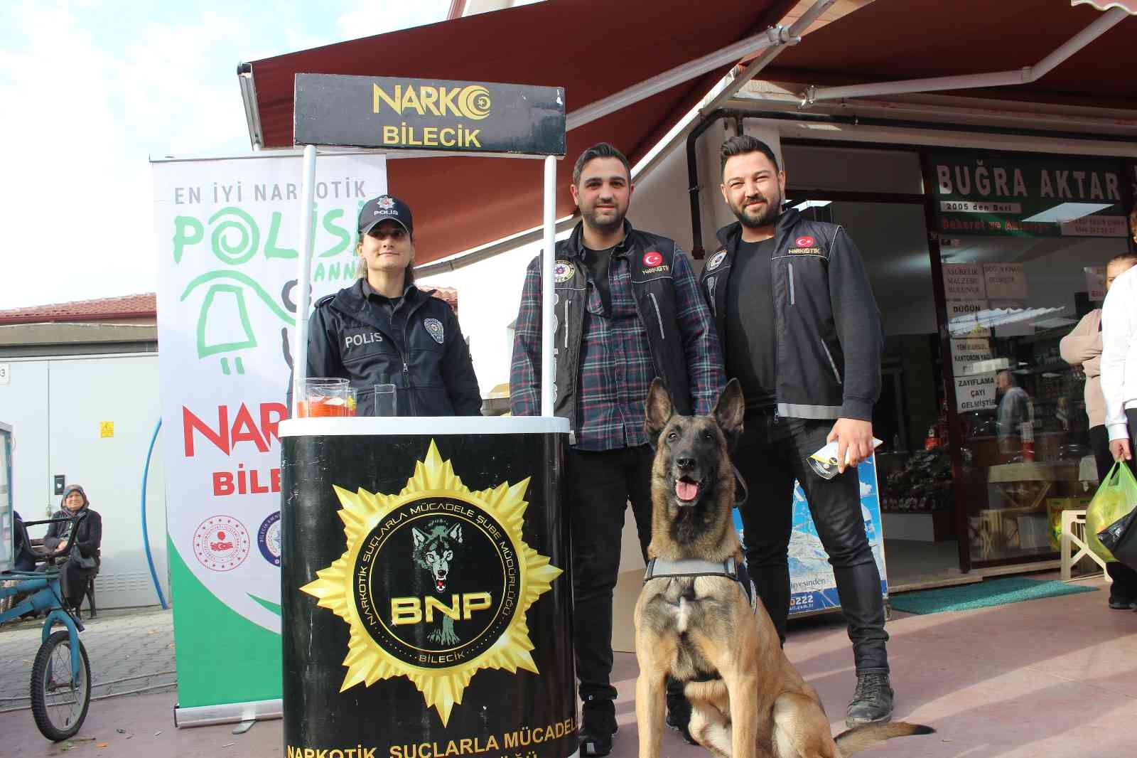 Narkotik polisleri, ‘En İyi Narkotik Polisi Anne’ ve UYUMA projelerini anlattı