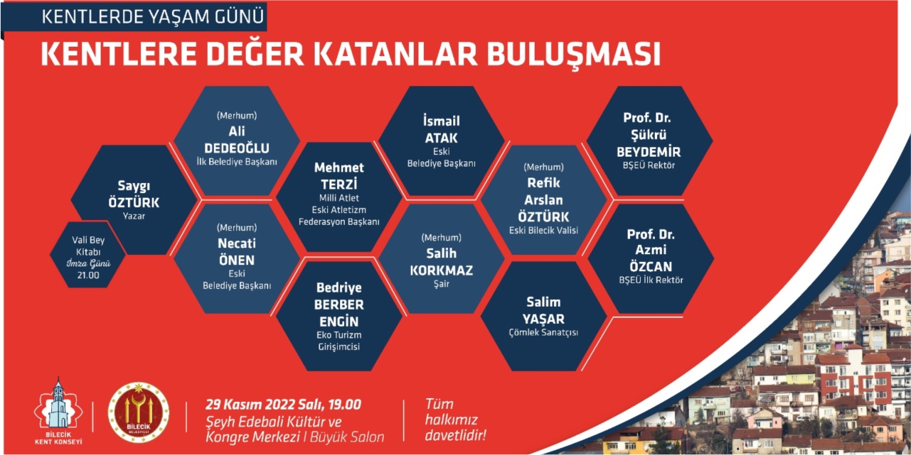 "Bilecik'e değer katanlar buluşması" düzenlenecek