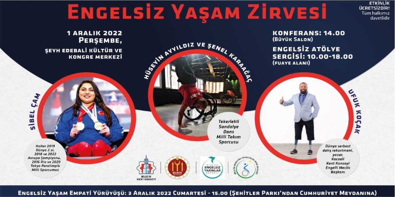 'Engelsiz Yaşam' zirvesi düzenlenecek