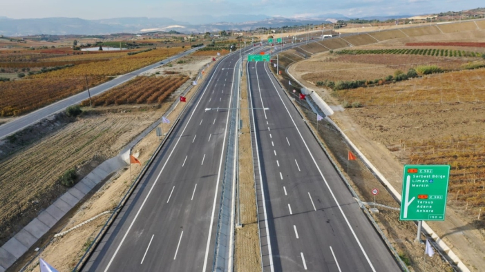 MERSİN OSB OTOYOL BAĞLANTISI İLE ULAŞIM 15 KİLOMETRE KISALDI