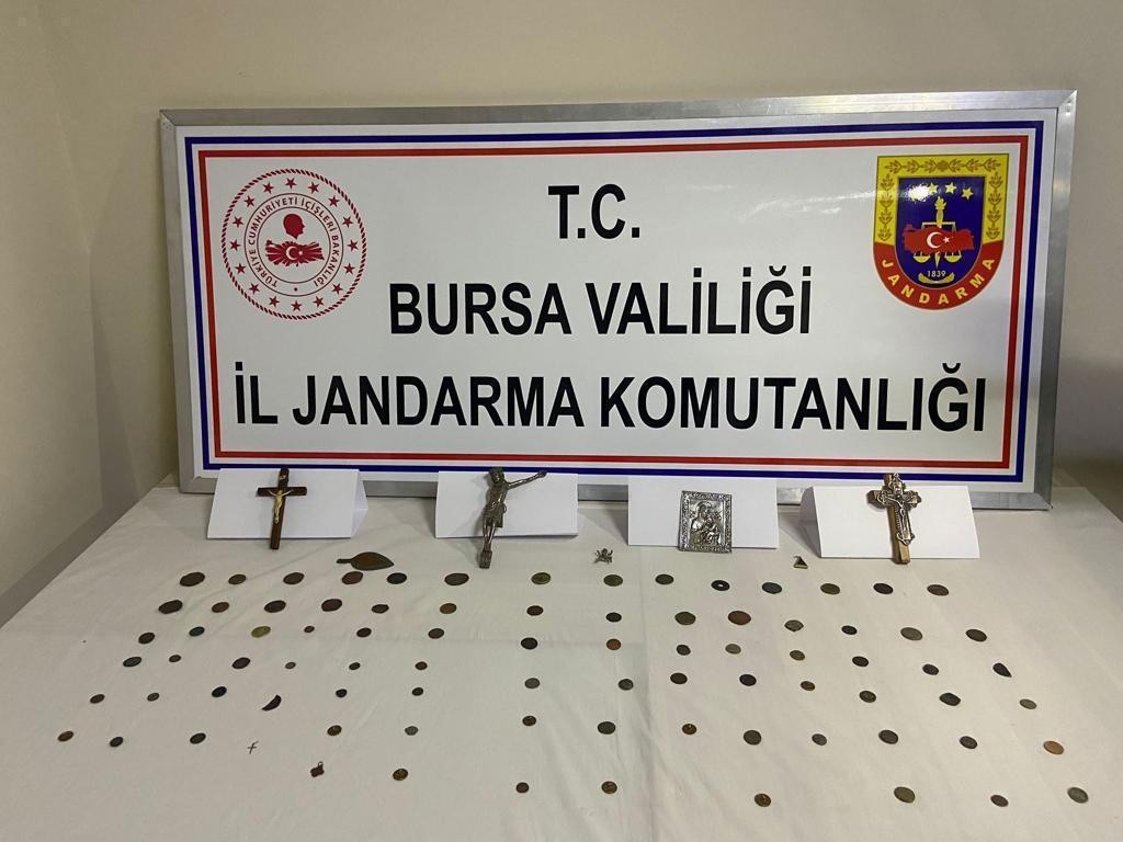 Jandarmadan tarihi eser kaçakçılarına darbe