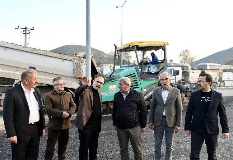 Vezirhan’da yol çalışmalarına başlandı