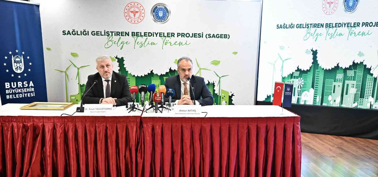 Sağlığı geliştiren ilk Büyükşehir, Bursa oldu