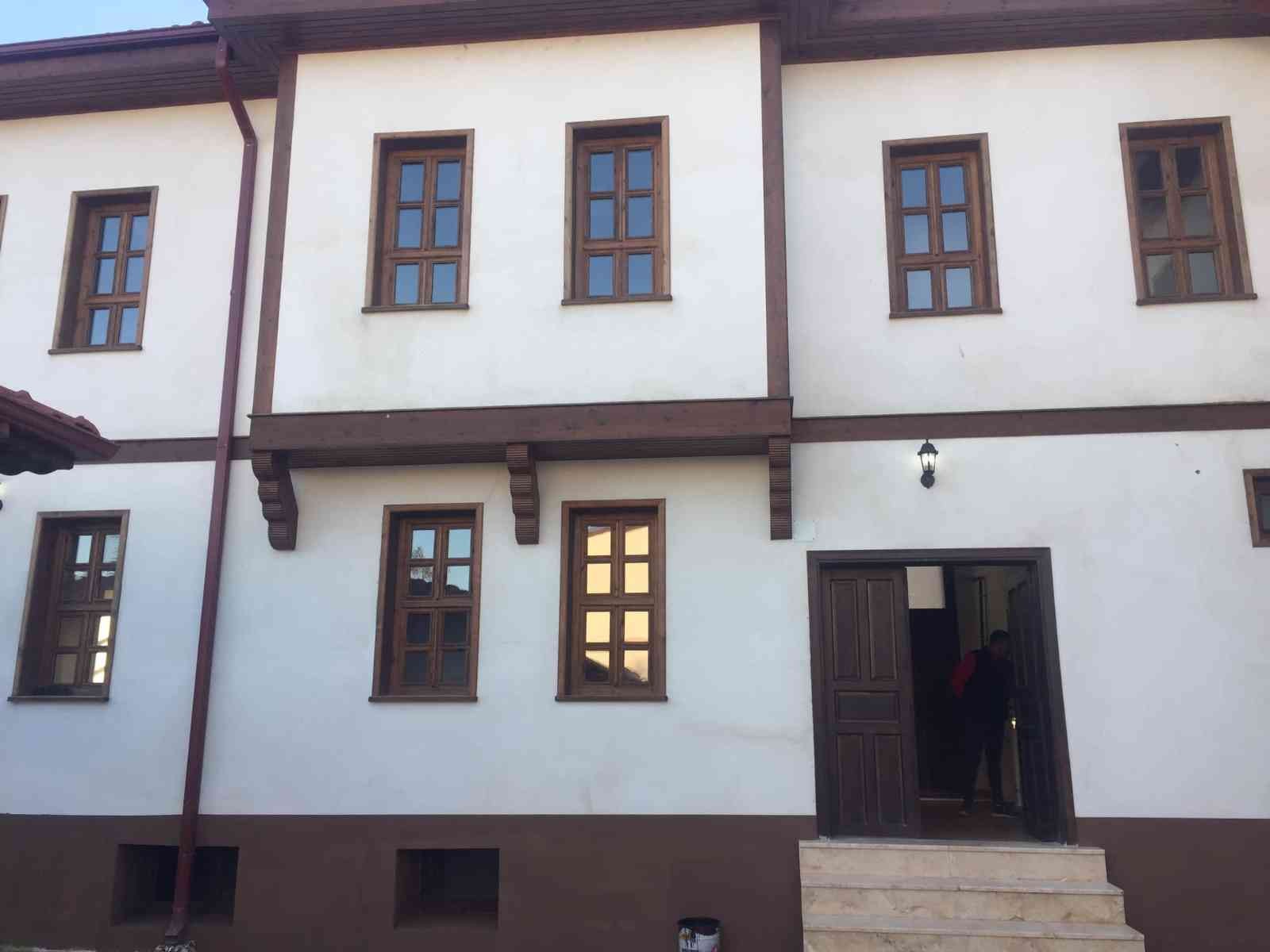 İrfan Yılmaz Konağı restorasyonu tamamlandı