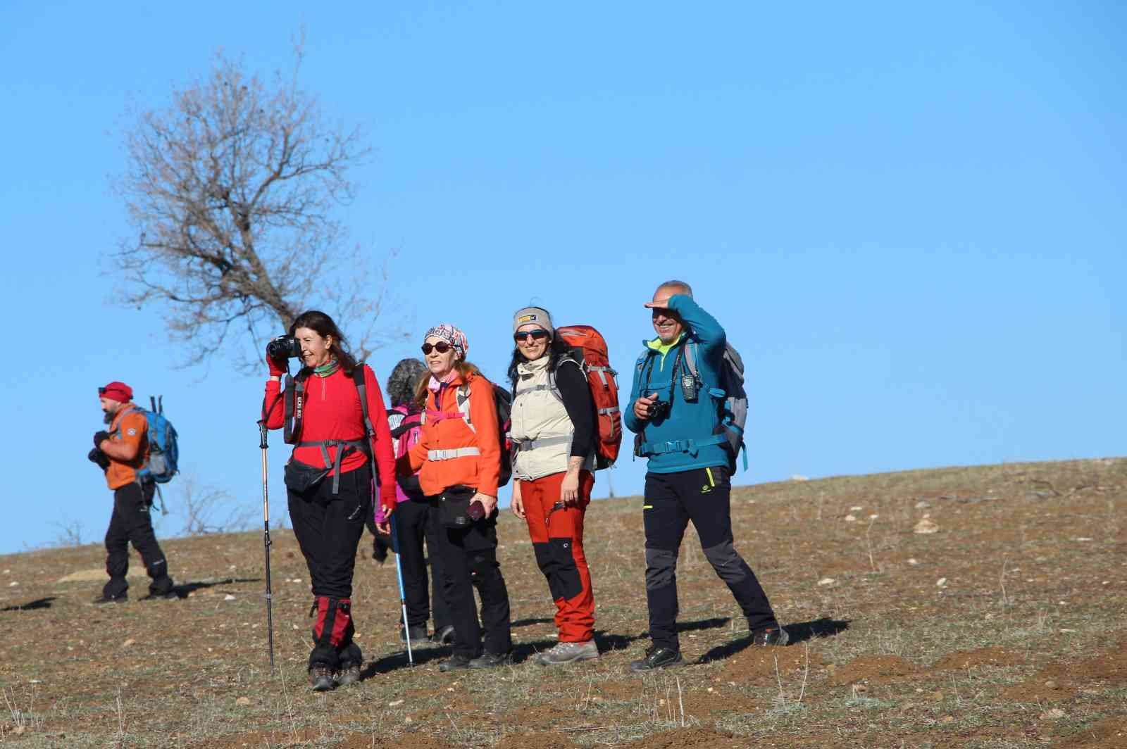 Eskişehir trekking grubu Samrı’dan Çaltı’ya doğru yürüyüş yaptı