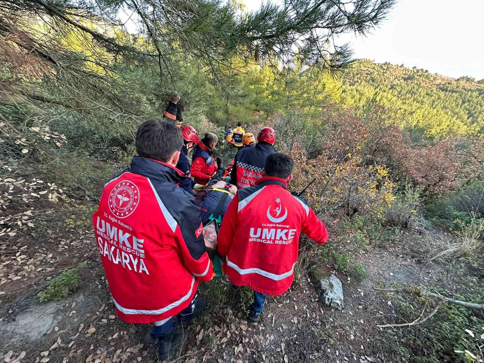 Ormanda yürüyüş hastanede bitti