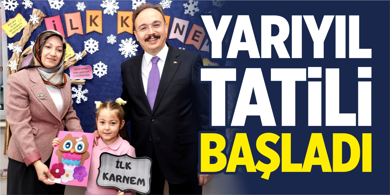 Yarıyıl tatili başladı