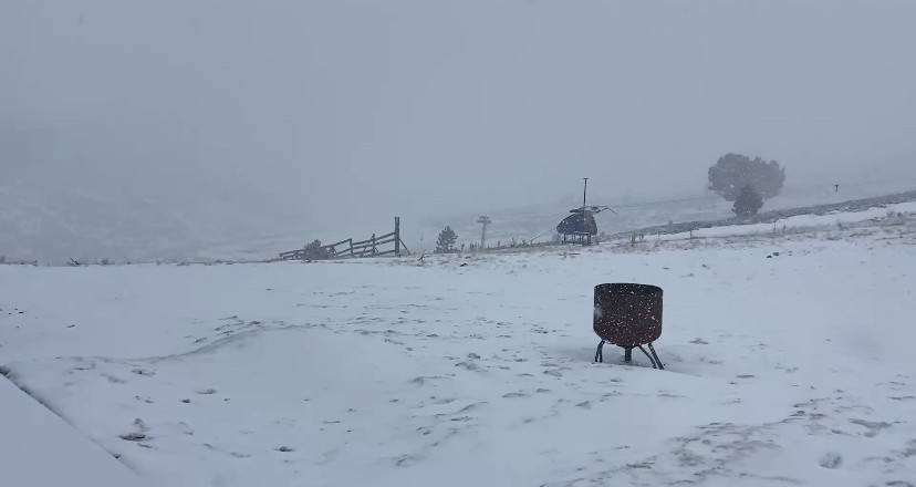 Uludağ’da kar yağışı başladı